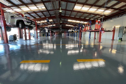 Fast turnaround and outstanding results with Luxafloor Express