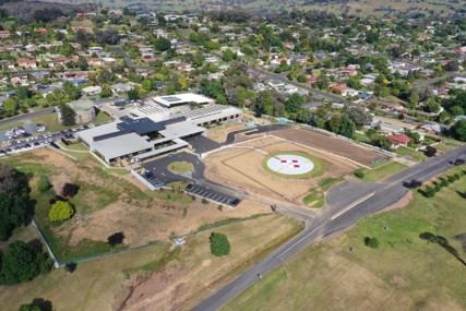 Preparing the Tumut Hospital Helipad for Swift Takeoff