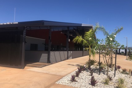 Bay Village steel protected from fierce WA sun