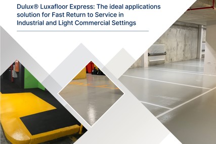 Luxafloor Express can speed up return to service