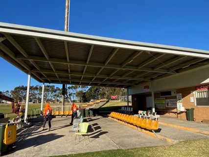 Fernhill Soccer Club Awning, NSW