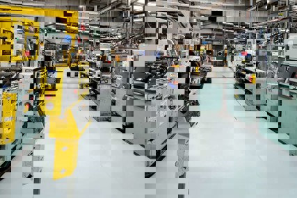 Protecting warehouse floors from machinery, foot traffic and solvents