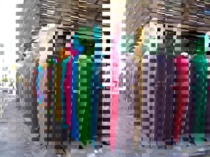 "Over and Over" Street Art Pollington Street, VIC