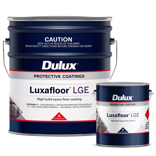 dulux luxafloor lge - high-solids, semi-gloss epoxy floor paint
