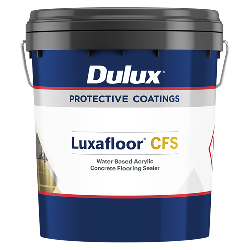 dulux luxafloor cfs - one-pack of water-based acrylic sealer