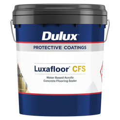 dulux luxafloor cfs - one-pack of water-based acrylic sealer