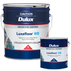 dulux luxafloor wb - low build, water borne, two-pack epoxy floor paint