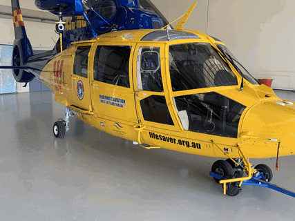 Westpac Life Saver Rescue Helicopter Service Hangar, NSW